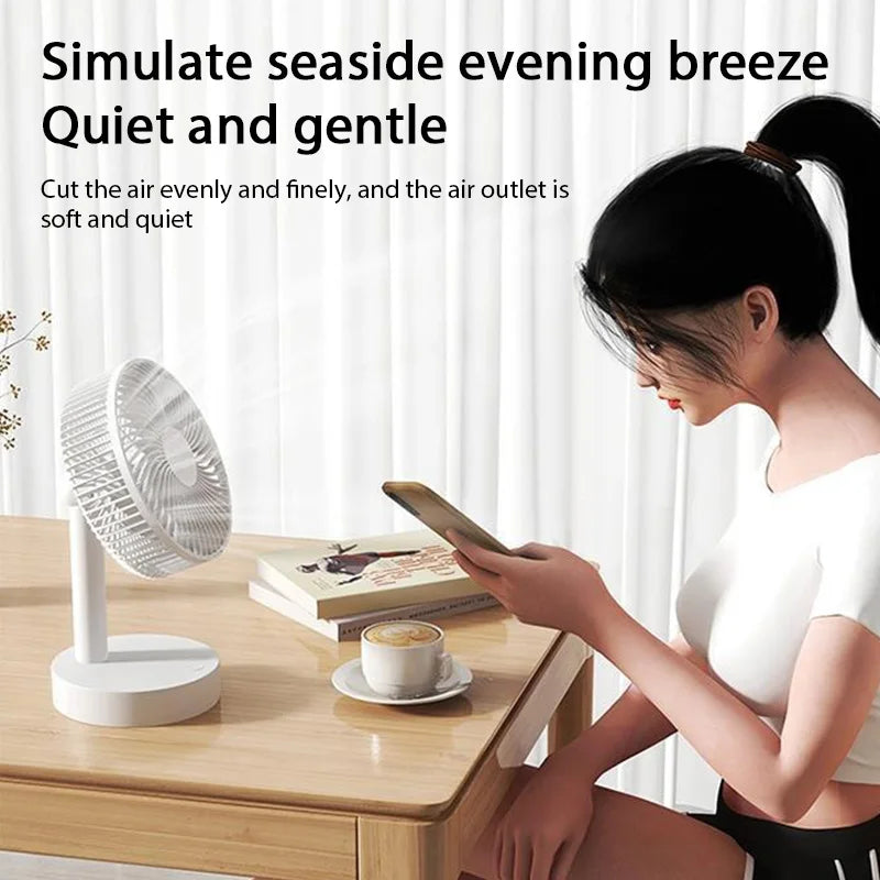 Portable USB Electric Fan for Home Office-4